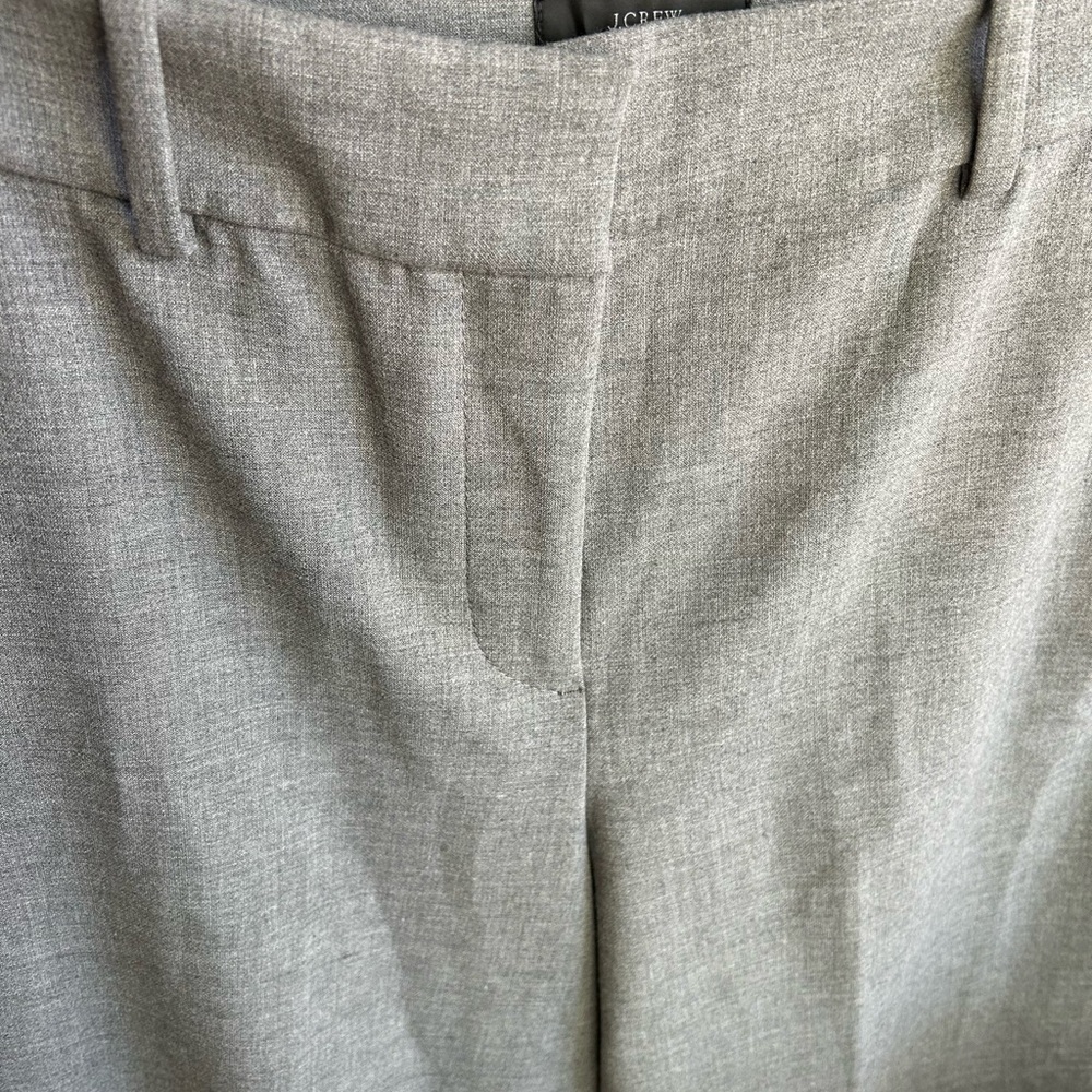 J. Crew Gray Wide Leg Pants - Picture 8 of 11
